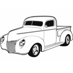 Coloring page: Pickup (Transportation) #144324 - Free Printable Coloring Pages