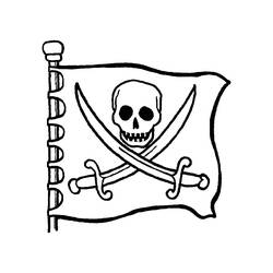 Coloring page: Pirate ship (Transportation) #138227 - Free Printable Coloring Pages