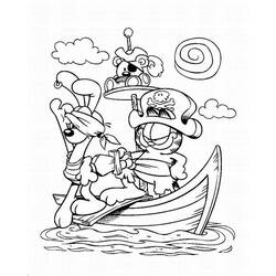 Coloring page: Pirate ship (Transportation) #138407 - Free Printable Coloring Pages