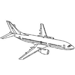Coloring page: Plane (Transportation) #134790 - Free Printable Coloring Pages