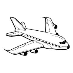 Coloring page: Plane (Transportation) #134907 - Free Printable Coloring Pages