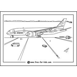 Coloring page: Plane (Transportation) #134946 - Free Printable Coloring Pages