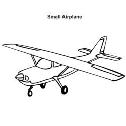 Coloring page: Plane (Transportation) #135007 - Free Printable Coloring Pages