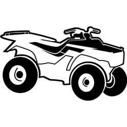 Coloring page: Quad / ATV (Transportation) #143502 - Free Printable Coloring Pages