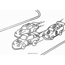 Coloring page: Race car (Transportation) #138840 - Free Printable Coloring Pages