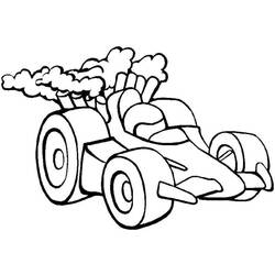 Coloring page: Race car (Transportation) #138868 - Free Printable Coloring Pages