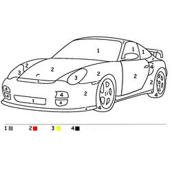 Coloring pages: Race car - Free Printable Coloring Pages