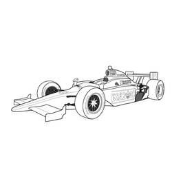 Coloring page: Race car (Transportation) #138906 - Free Printable Coloring Pages
