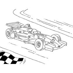 Coloring page: Race car (Transportation) #138971 - Free Printable Coloring Pages