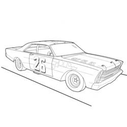 Coloring page: Race car (Transportation) #139014 - Free Printable Coloring Pages