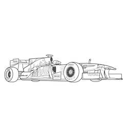 Coloring page: Race car (Transportation) #139027 - Free Printable Coloring Pages