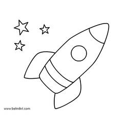 Coloring page: Rocket (Transportation) #140054 - Free Printable Coloring Pages