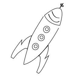 Coloring page: Rocket (Transportation) #140055 - Free Printable Coloring Pages