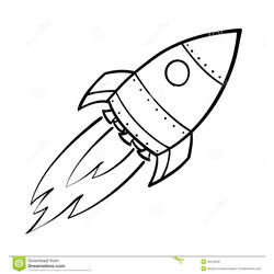 Coloring page: Rocket (Transportation) #140085 - Free Printable Coloring Pages