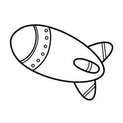 Coloring page: Rocket (Transportation) #140117 - Free Printable Coloring Pages