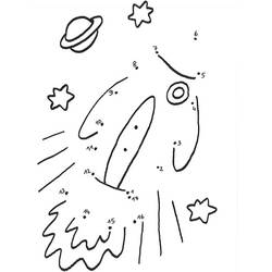 Coloring page: Rocket (Transportation) #140152 - Free Printable Coloring Pages