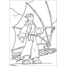 Coloring page: Sailboard / Windsurfing (Transportation) #144070 - Free Printable Coloring Pages