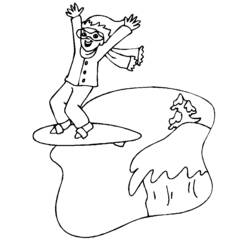 Coloring page: Snowboard (Transportation) #143824 - Free Printable Coloring Pages