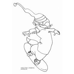 Coloring page: Snowboard (Transportation) #143877 - Free Printable Coloring Pages