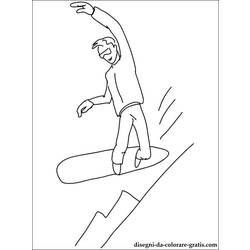Coloring page: Snowboard (Transportation) #143994 - Free Printable Coloring Pages