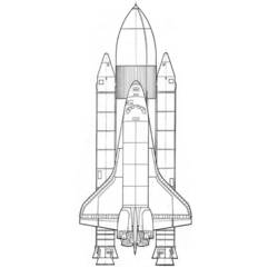 Coloring page: Spaceship (Transportation) #140315 - Free Printable Coloring Pages