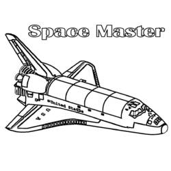 Coloring page: Spaceship (Transportation) #140461 - Free Printable Coloring Pages