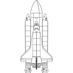 Coloring page: Spaceship (Transportation) #140462 - Free Printable Coloring Pages
