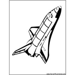 Coloring page: Spaceship (Transportation) #140465 - Free Printable Coloring Pages