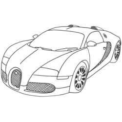 Coloring page: Sports car / Tuning (Transportation) #146960 - Free Printable Coloring Pages