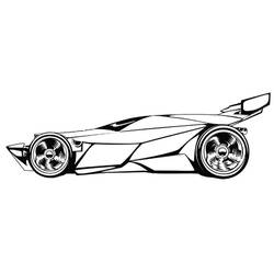 Coloring page: Sports car / Tuning (Transportation) #146969 - Free Printable Coloring Pages
