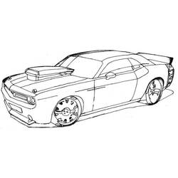 Coloring page: Sports car / Tuning (Transportation) #146971 - Free Printable Coloring Pages
