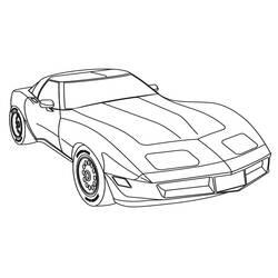 Coloring page: Sports car / Tuning (Transportation) #147077 - Free Printable Coloring Pages