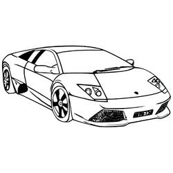 Coloring page: Sports car / Tuning (Transportation) #147135 - Free Printable Coloring Pages