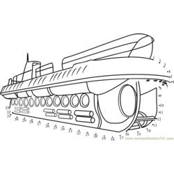 Coloring page: Submarine (Transportation) #137801 - Free Printable Coloring Pages