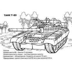 Coloring page: Tank (Transportation) #138012 - Free Printable Coloring Pages
