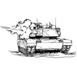 Coloring page: Tank (Transportation) #138014 - Free Printable Coloring Pages