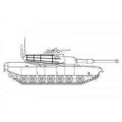 Coloring page: Tank (Transportation) #138031 - Free Printable Coloring Pages