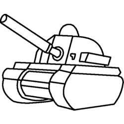 Coloring page: Tank (Transportation) #138035 - Free Printable Coloring Pages