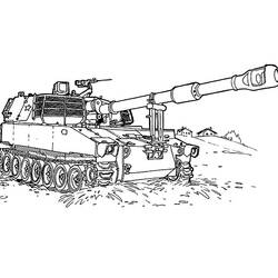 Coloring page: Tank (Transportation) #138160 - Free Printable Coloring Pages
