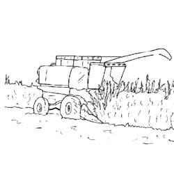 Coloring page: Tractor (Transportation) #141947 - Free Printable Coloring Pages