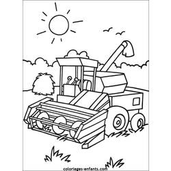 Coloring page: Tractor (Transportation) #141948 - Free Printable Coloring Pages
