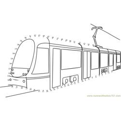 Coloring page: Tramway (Transportation) #145586 - Free Printable Coloring Pages