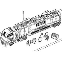 Coloring page: Truck (Transportation) #135554 - Free Printable Coloring Pages