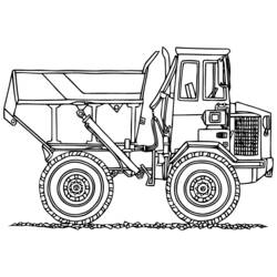 Coloring page: Truck (Transportation) #135577 - Free Printable Coloring Pages