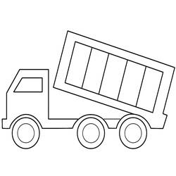 Coloring page: Truck (Transportation) #135596 - Free Printable Coloring Pages