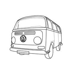 Coloring page: Van (Transportation) #145102 - Free Printable Coloring Pages