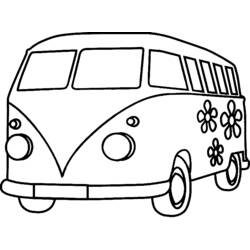 Coloring page: Van (Transportation) #145104 - Free Printable Coloring Pages