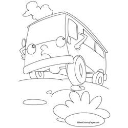 Coloring page: Van (Transportation) #145131 - Free Printable Coloring Pages