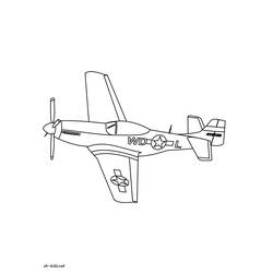 Coloring page: War Planes (Transportation) #141096 - Free Printable Coloring Pages