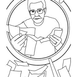 Coloring page: Breaking Bad (TV Shows) #151048 - Free Printable Coloring Pages